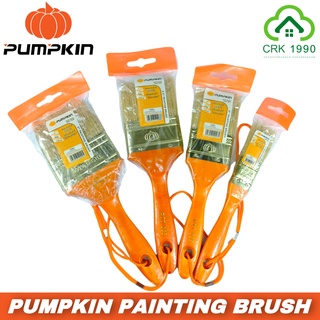 PUMPKIN Paint Brush แปรงทาสี ขนขาว เกรดพรีเมี่ยม