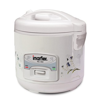 หม้อหุงข้าวเบญจรงค์ IMARFLEX RC-350 1.0L