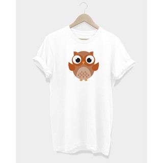 เสื้อยืด ลายนกฮูก OWL TEE-SHIRT