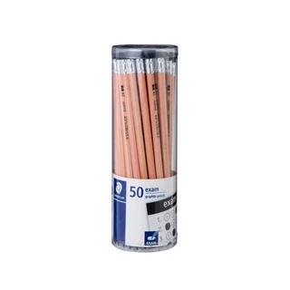 Staedtler (สเต็ดเลอร์) ดินสอโหล ดินสอ2B (50 ด้าม) Exam13240NKP50 ดินสอทำข้อสอบ ดินสอ