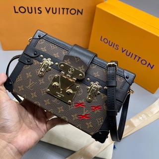 พร้อมส่ง Lvpetite Malle trunk clutch  เกรด Vipหนังแท้ 💯