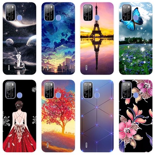 เคสสำหรับ itel Vision 1 Pro Case Silicone Back Cover Soft Casing itel Vision 1Pro cartoon TPU เคส gift