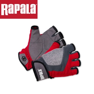 Rapala ถุงมือตกปลา แบบเต็มนิ้ว / ถุงมือครึ่งนิ้ว สําหรับตกปลา สบาย ผ้ากันลื่น ถุงมือตกปลา ไร้นิ้ว