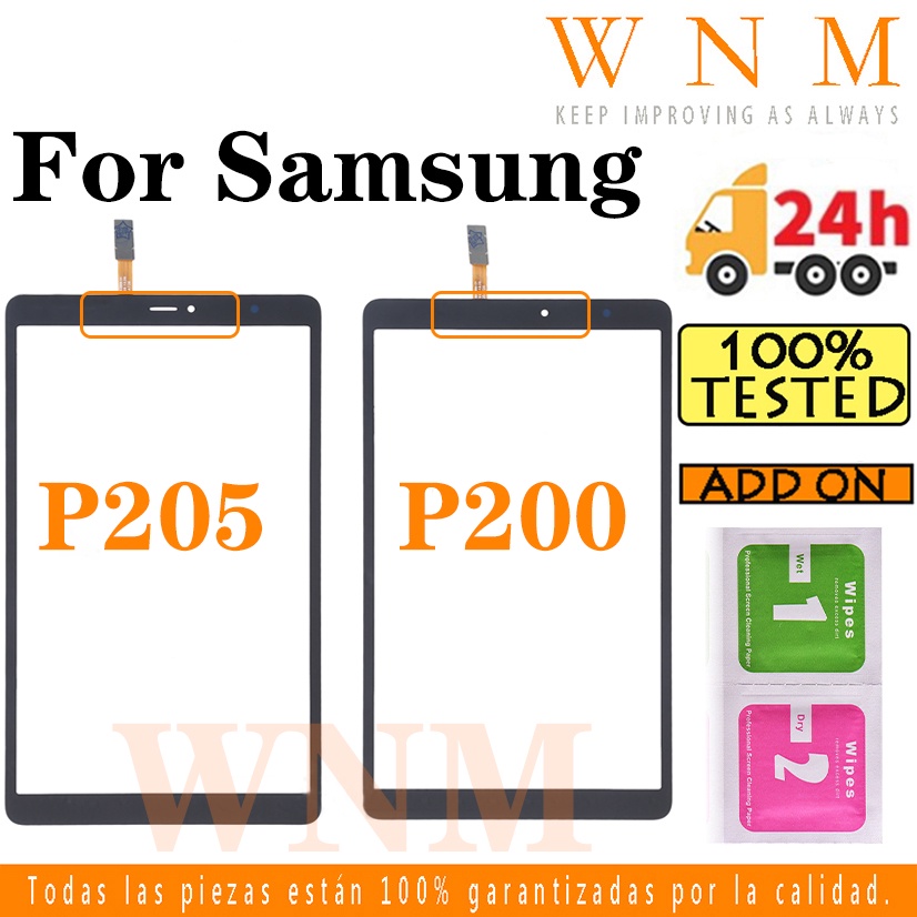 จอแสดงผล LCD สําหรับ Samsung Galaxy Tab A 8.0 2019 P200 P205 แท็บเล็ตหน้าจอสัมผัส digitizer หน้าจอสัมผัสเปลี่ยนแผง