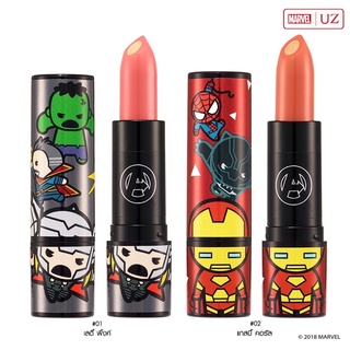 Ustar UZ  Kawaii Double Matte Metallic  Lipstick ( 2 เฉดสี )