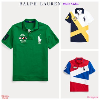 RALPH LAUREN CUSTOM SLIM FIT MESH POLO ( MEN SIZE )