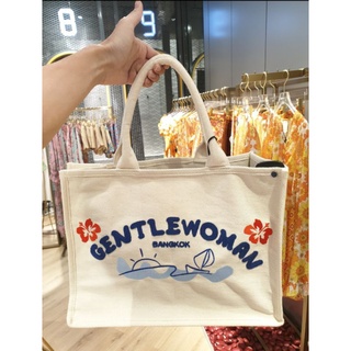 (พร้อมส่ง)Gentlewoman ของแท้จาก shop 100%(BEACH ESSENTIAL TOTE BAG)