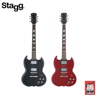 STAGG G-300 BK,TCH ทรง SG Electric Guitar