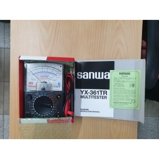 มิเตอร์ อนาล็อก มัลติมิเตอร์ Analog Multimeter SANWA YX-361TR