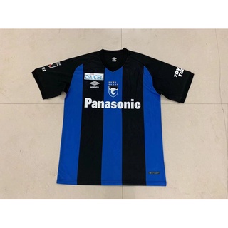 เสื้อกีฬาแขนสั้น ลายทีมชาติฟุตบอล Gamba Osaka 2022 2023 ชุดเหย้า