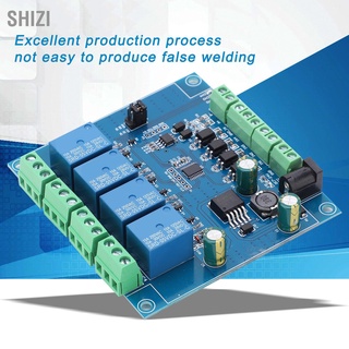 ShiZi รีเลย์โมดูล 4 ช่องสวิทช์และเอาท์พุทควบคุมวงจรควบคุม Dc 7-24V