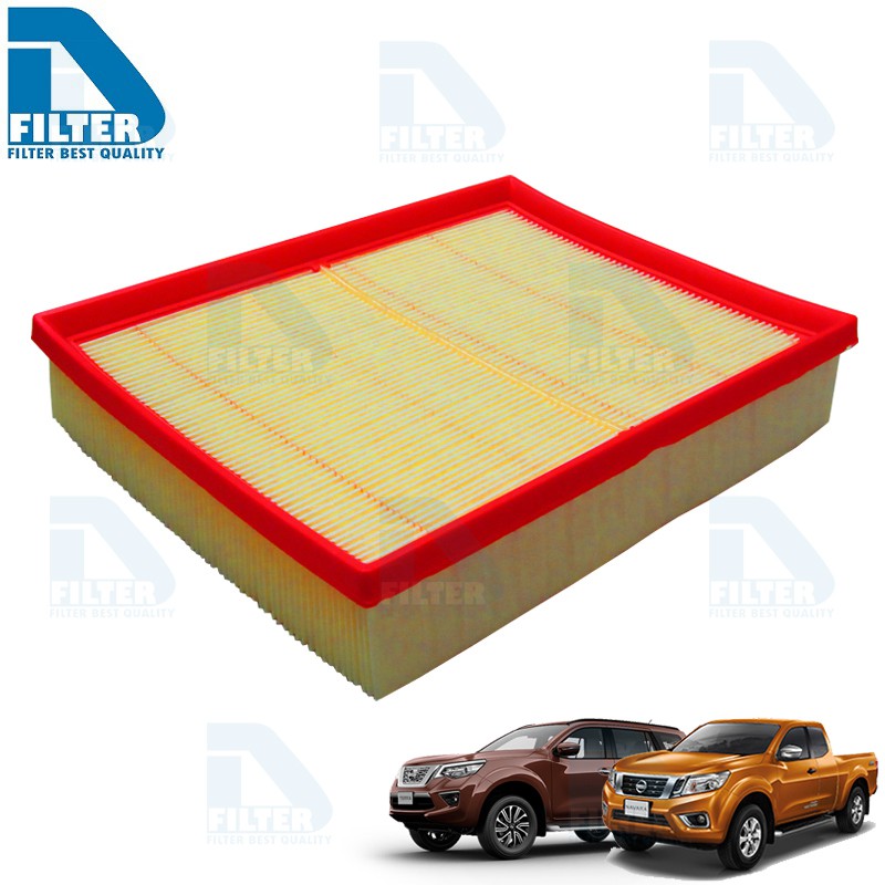 กรองอากาศ Nissan นิสสัน Navara นาวาร่า NP300,Terra By D Filter (ไส้กรองอากาศ) (DA325)