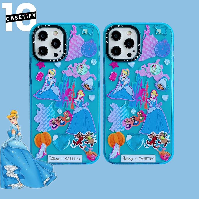 Casetify Disney Princess Cinderella เคสโทรศัพท์ซิลิโคนนิ่มลายฟักทอง