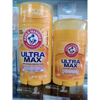 สินค้าพร้อมส่ง!!! Arm&amp;Hammer Ultra Max Powder Fresh 28g,73g