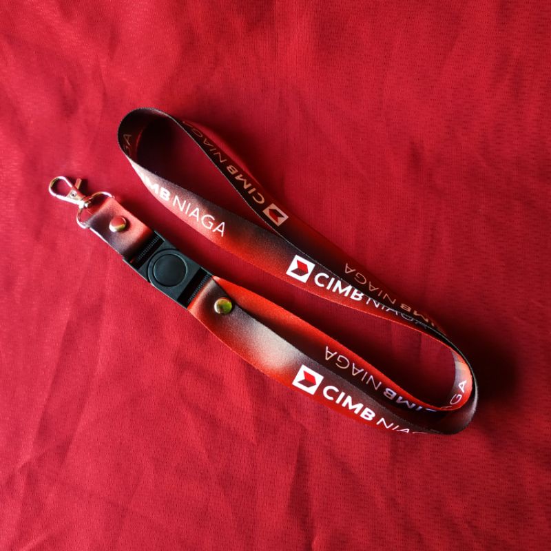 Ready CIMB IDCARD LANYARD UNIT ID CARD PRINTING STRAP