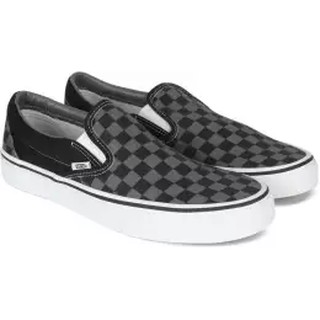 VANS-Slip-On-Classic Checkerboard Black แวนส์สลิปออน ลายตาราง ใส่ได้ทั้งชายและหญิง