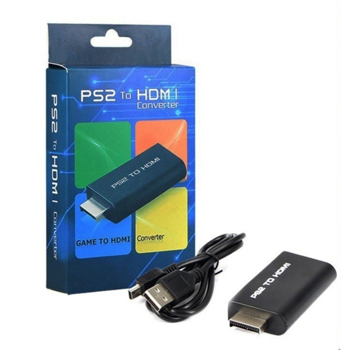 พร้อมส่ง PS2 to HDMI Converter Adapter with Audio AV to HDMI Video HD
