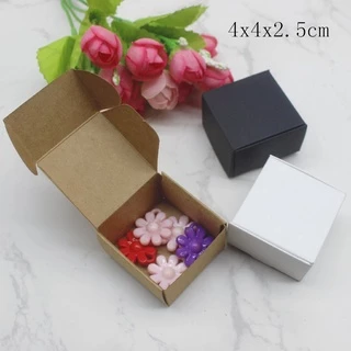 กล่องบรรจุภัณฑ์ ทรงสี่เหลี่ยม สีขาว คราฟท์ สีดํา หลายขนาด สําหรับใส่สบู่ ช็อคโกแลต ช็อคโกแลต เครื่องบิน งานแต่งงาน ปาร์ตี้ 10 ชิ้น