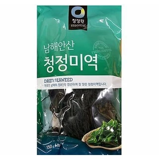Chungjungone Seaweed สาหร่ายวากาเมะ วากาเมะอบแห้ง miyek 200g 청정원 미역