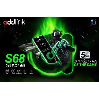 Addlink SSD M.2 รุ่น S68 ความจุ 256GB.