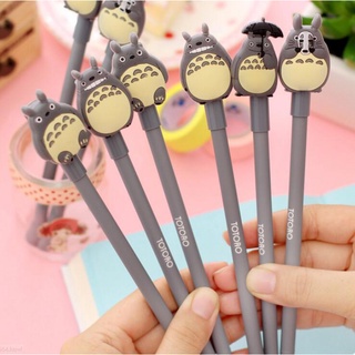 1PCS Cute Kawaii Grey stick Totoro soft gel gel pen Writing Gifts Stationery Four Selections