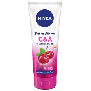 NIVEA Extra White C and E Vitamin Lotion 320ml. นีเวีย เอ็กซ์ตร้า ไวท์ ซี แอนด์ เอ วิตามิน โลชั่น เซรั่ม