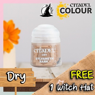 (Dry) SYLVANETH BARK : Citadel Paint แถมฟรี 1 Witch Hat