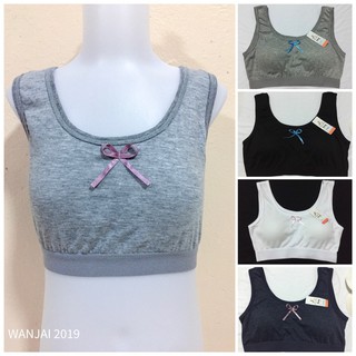 Sport Bra แบบสวม เนื้อผ้านุ่ม สวมใส่สบาย FreeSize