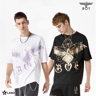 BOY LONDON บอย ลอนดอน T-SHIRT เสื้อยืด คอกลม ของแท้ 100% (BOY21TS1042N)