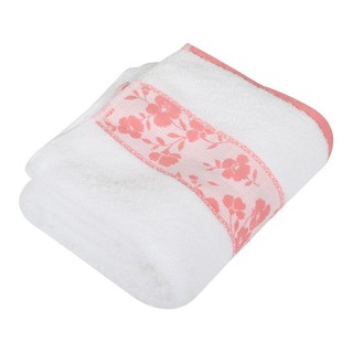 TOWEL HOME LIVING STYLE CAROLE 27X54" PINK ผ้าขนหนู  STYLE CAROLE 27X54 นิ้ว สีชมพู ผ้าเช็ดตัว ผ้าเช็ดตัวและชุดคลุม ห้อง