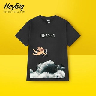 HEYBIG - [TH-1288] เสื้อยืด Oversize รุ่น HEAVEN