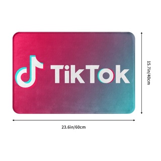 Tik Tok (2) พรมเช็ดเท้า กันลื่น ดูดซับน้ํา แห้งเร็ว สําหรับห้องน้ํา ห้องครัว ทางเข้า