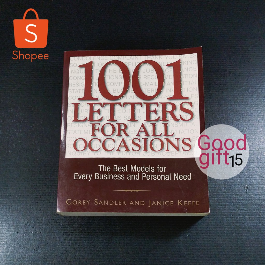 1001 Letters For All Occasions: The Best Models for Every Business and Personal Need