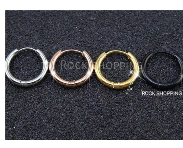 STR3 จิวหูสแตนเลสหนา 2.5 mm(ราคา 1 คู่) วัดความกว้างขอบใน