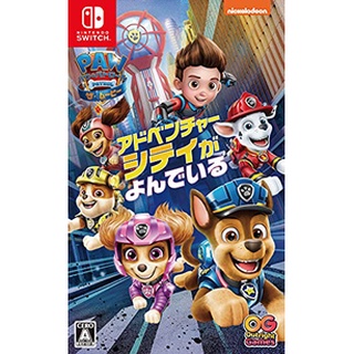 Nintendo Switch Paw Patrol The Movie Adventure City Calls Japanese ver. Brand New