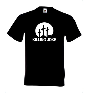 เสื้อยืด ผ้าฝ้าย พิมพ์ลาย Killing Joke คุณภาพดี สําหรับผู้ชายS-5XL