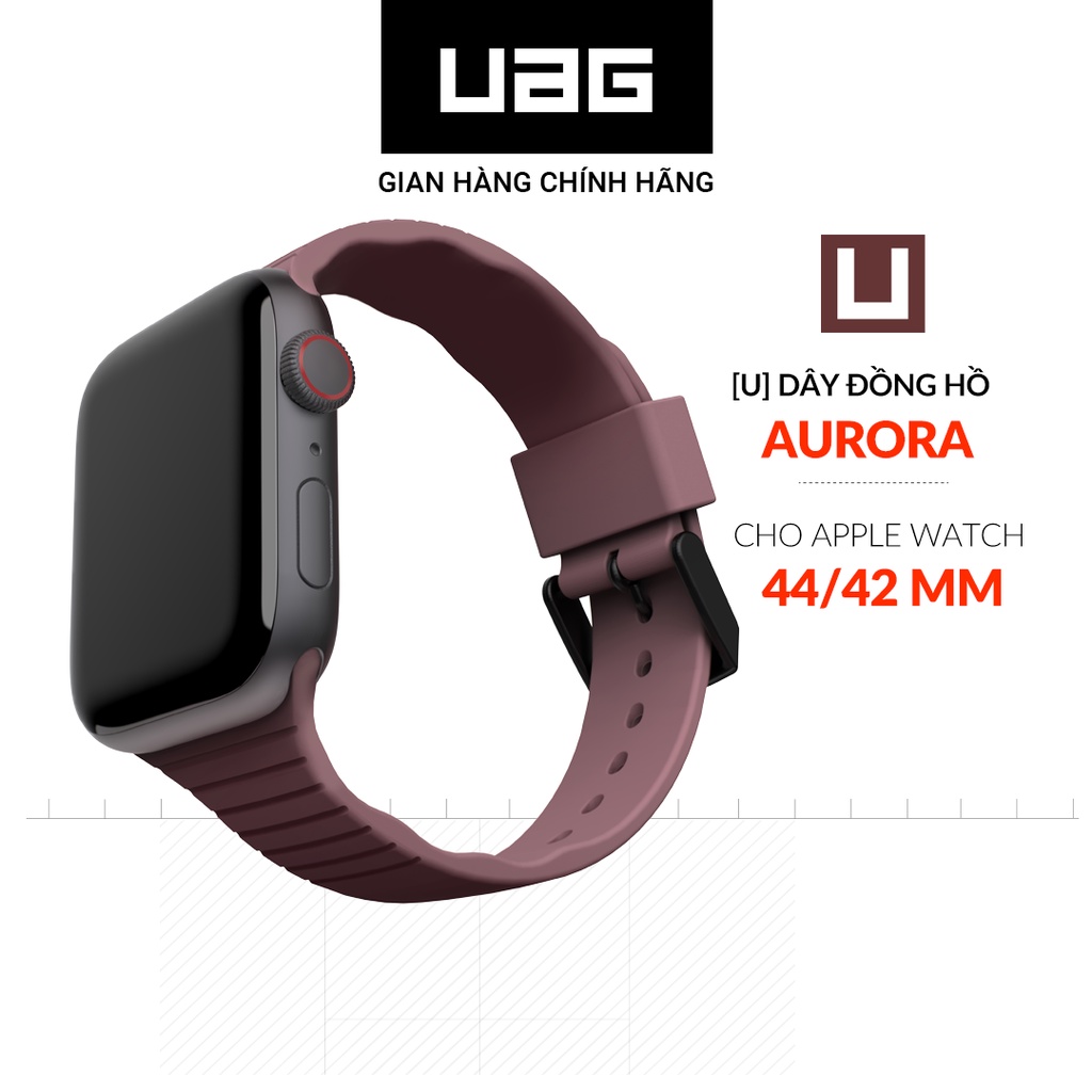 [U ] สายนาฬิกาซิลิโคน Uag Aurora สําหรับ Apple Watch