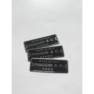 สัญลักษณ์โลหะ Vespa piaggioo &amp; c