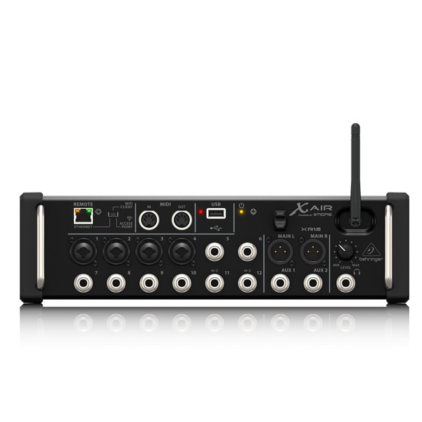 Behringer X AIR XR12 *ของแท้รับประกัน 1ปี* Digital Mixer 12in แบบ Stage Box/Rackmount สำหรับ iPad/An