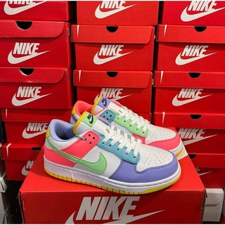 🔥พร้อมส่ง🔥 Nike Dunk Low รองเท้าผ้าใบ รองเท้าผู้หญิง มือ 1 size : 36 - 40 พร้อมส่ง งานนำเข้าแท้ 💯 🔥ส่งฟรี🔥