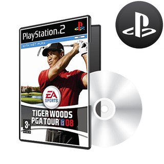 แผ่นเกมส์ PlayStation 2 : Tiger Woods PGA Tour 08