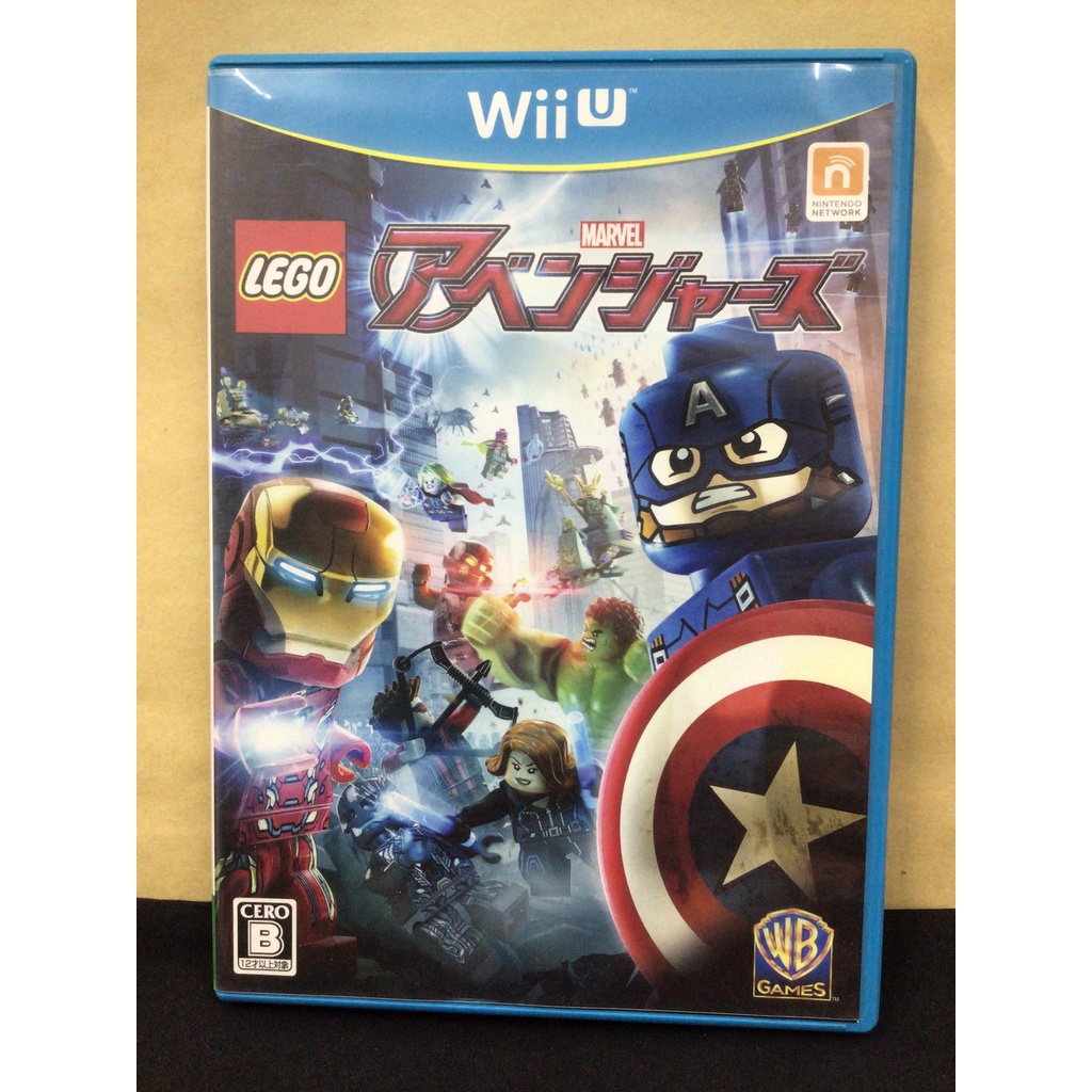แผ่นแท้ [Wii U] LEGO Marvel Avengers (Japan) (WUP-P-ALRJ)