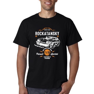 เสื้อยืด พิมพ์ลาย Rockatansky Mad Max Mfp Force Fury Road Pursuit Interceptor V8 สําหรับผู้ชายสามารถปรับแต่งได้