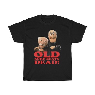 【Hot】เสื้อยืด ลาย Grumpy Old Man Funny Slogan Grandpa สีเทาเข้ม ไซซ์ S ถึง 3XL