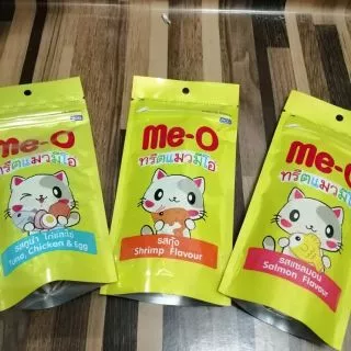 Me-O ทรีตแมวมีโอ 50กรัม (1ซอง)
