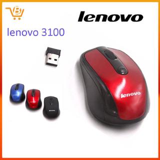 Lenovo 3100 Mouse Wireless Portble 2.4ghz  คอมพิวเตอร์เมาส์โน๊ตบุ๊คปิดเสียงเมาส์ไร้สาย