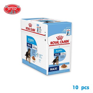 [10 PCS][MANOON] ROYAL CANIN Pouch SHW Maxi Puppy 140g