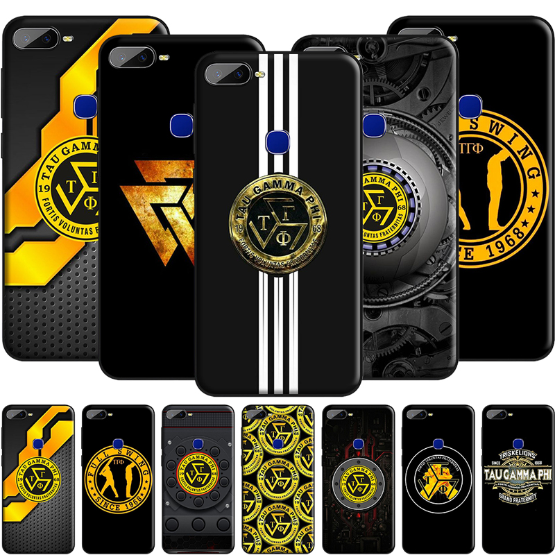 DEC249 Tau Gamma Phi Triskelions เคสซิลิโคนอ่อนนุ่มสําหรับ OPPO A3S/A5/A5 2020/A37/Neo 9/A5S/A7/A59/