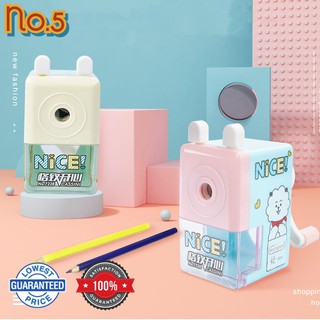 No.5  722B ที่เหลาดินสอแบบหมุน กบเหลาดินสอ Pencil Sharpener