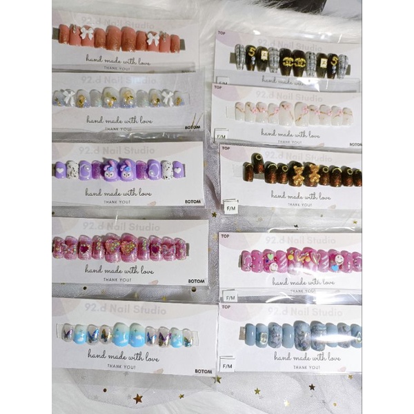 Live เล็บเจลสำเร็จรูป 89บาท ทุกชุด